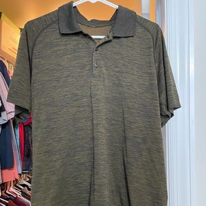 Lululemon Olive Green Polo Size Large